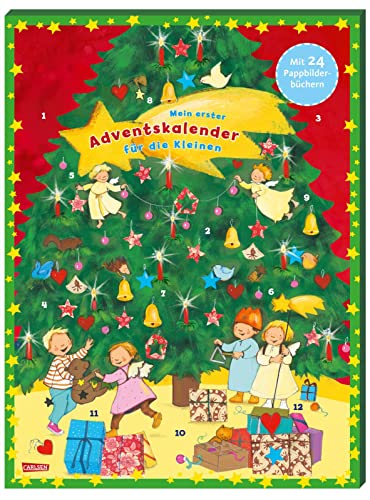 Preisvergleich Produktbild Mein erster Pixi Adventskalender für die Kleinen - mit 24 Pappbilderbüchern - 2021: Kurze Weihnachtsgeschichten für Babys ab 12 Monaten zum Vorlesen