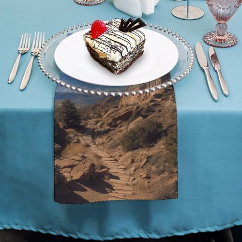 Servilletas de Tela Pikes Peak Colorado 4 uds miniatura 4