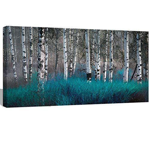 ๐ฅ Visual Art Decor Turquoise Wall Decor Birch Trees Autumn Forest Canvas Prints Nature Scenery Picture Framed Painting Decoration For Modern Living Room Bedroom Office ๐ฅ Visual Art Decor Turquoise Wall Decor Birch Trees Autumn Forest Canvas Prints Nature Scenery Picture Framed Painting Decoration For Modern Living Room Bedroom Office