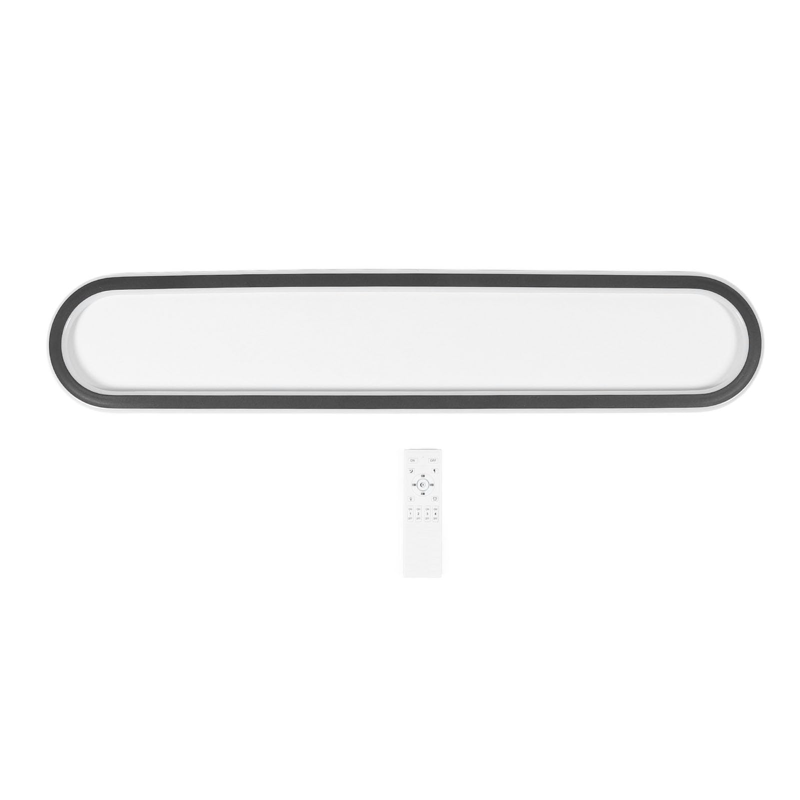 Topiky Linear Ceiling Light Fixture with Long Lifespan | Funkcja pamięci wliczona w cenę, Wysoka efektywność energetyczna, Prosty w instalacji, Idealny do pralni