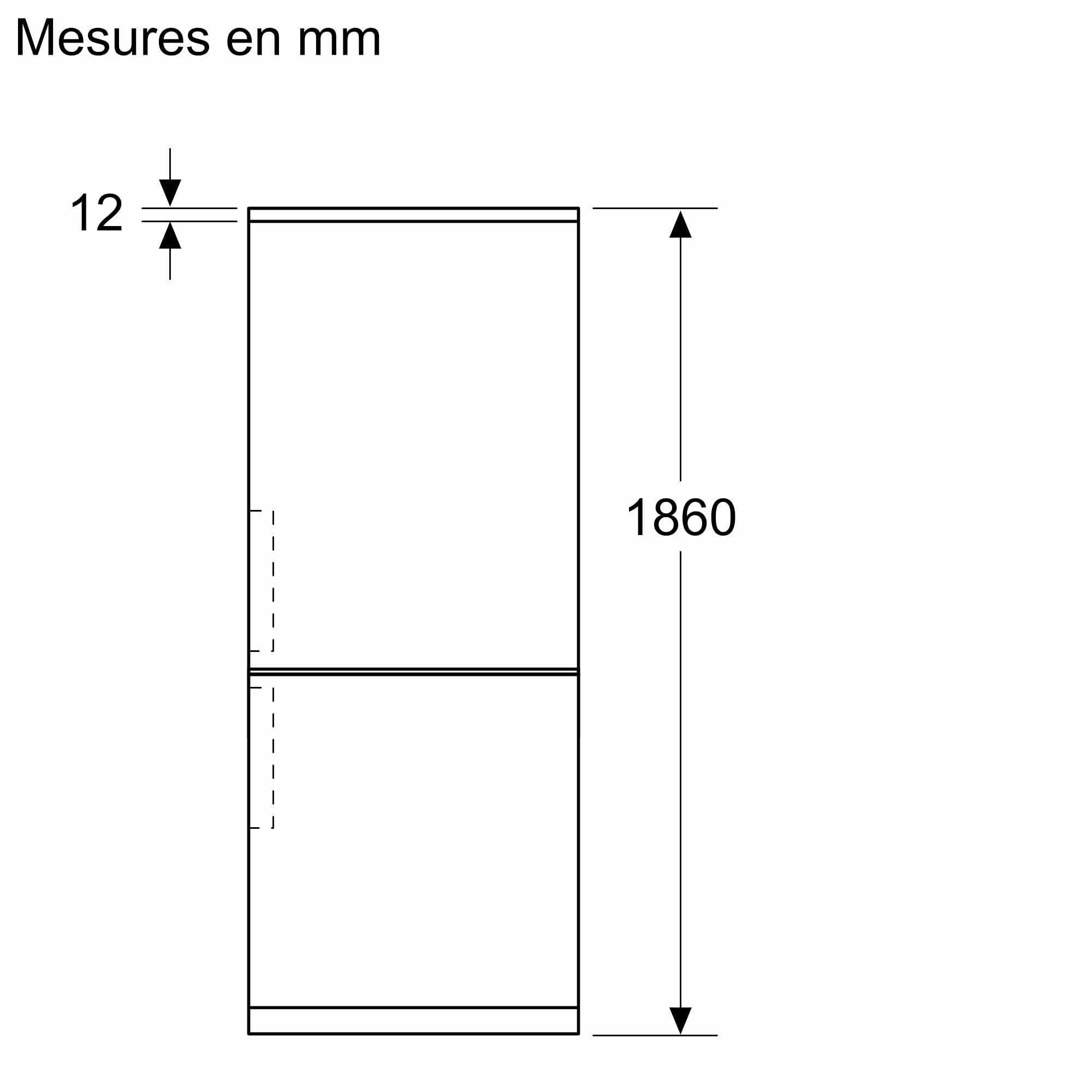 Bosch KGN367LDF- Série 4, Réfrigérateur combiné pose-libre,186 x 60 cm, Inox