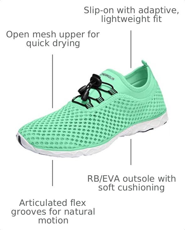 Image of Women's Quick Drying Aqua Water Shoes