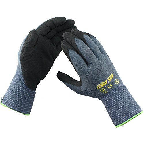 Preisvergleich Produktbild TOWA ActiveGrip Advance, Microfinisch® Nitrilbeschichtung, 1 Paar, Größe 10