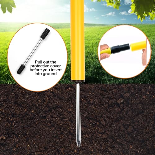 Soccer Agility Poles, Speed Sport Training Equipment for Soccer Basketball Football,Speed Jump Poles Training Equipment for Athletes/Kids/Adult - Image 5