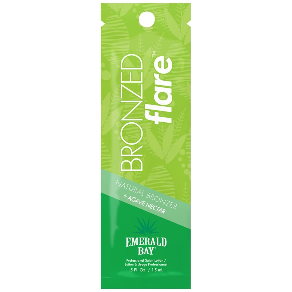 Emerald Bay Bronzed Flare Natural Bronzer + Agave Nectar Tanning Lotion (15ml)