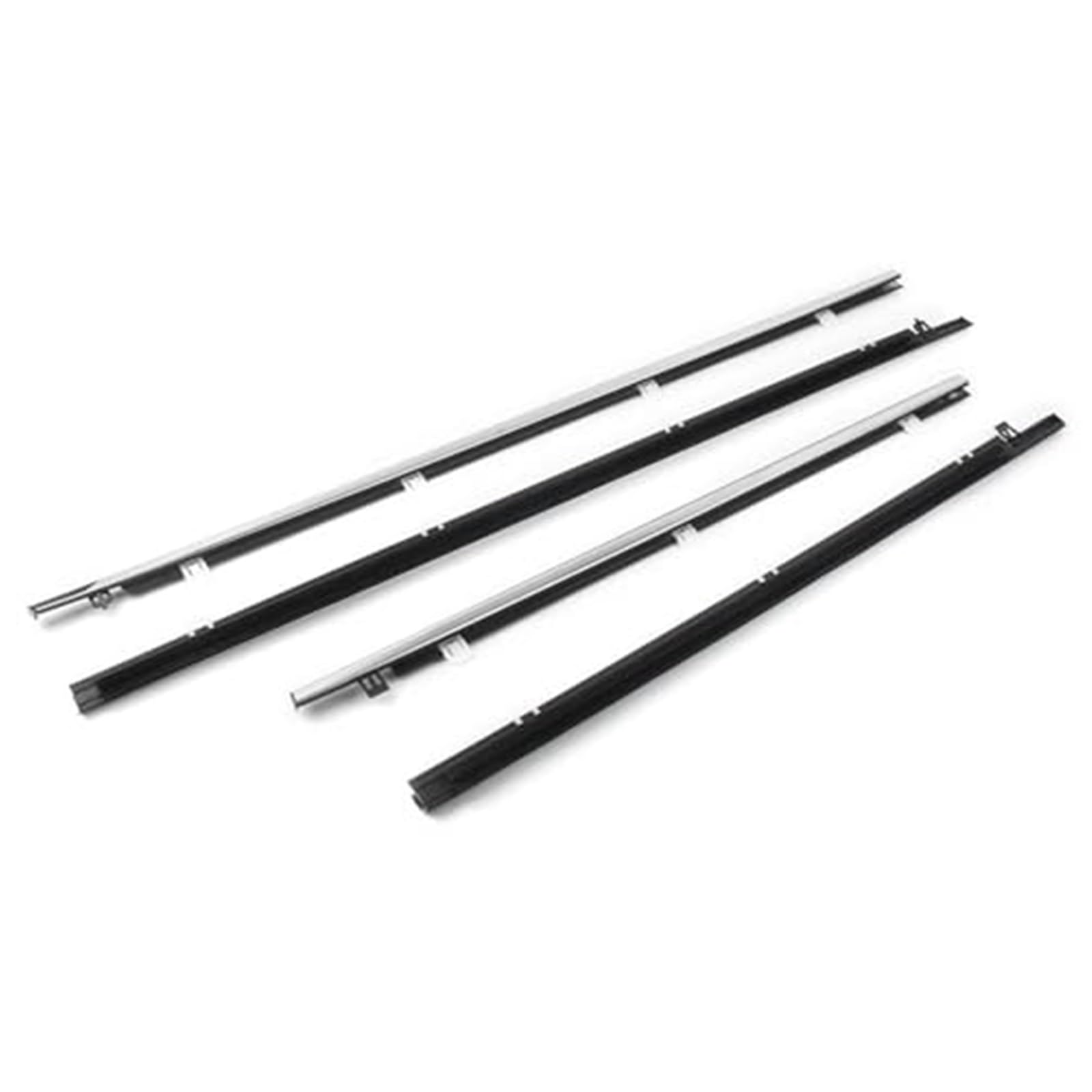 Uszczelki okienne i drzwiowe 4x chromowane zewnętrzne uszczelki drzwiowe i okienne do samochodu, listwa uszczelniająca, listwa wykończeniowa, do Spirior 2009 2010 2011 2012 2013 2014 Uszczelka