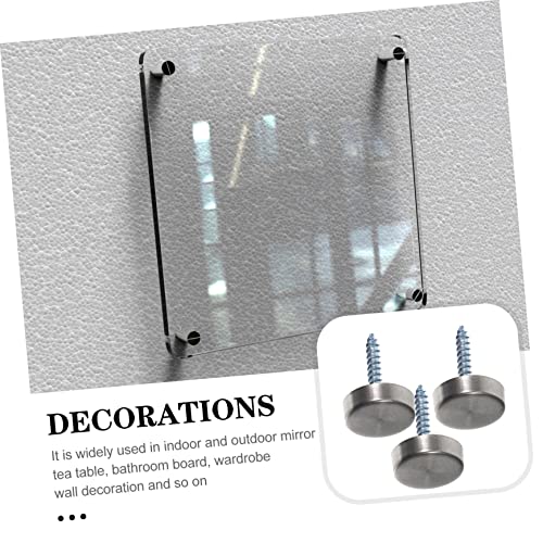 GLEAVI 5 sets de tapas decorativas para tornillos para tablero publicitario miniatura 6