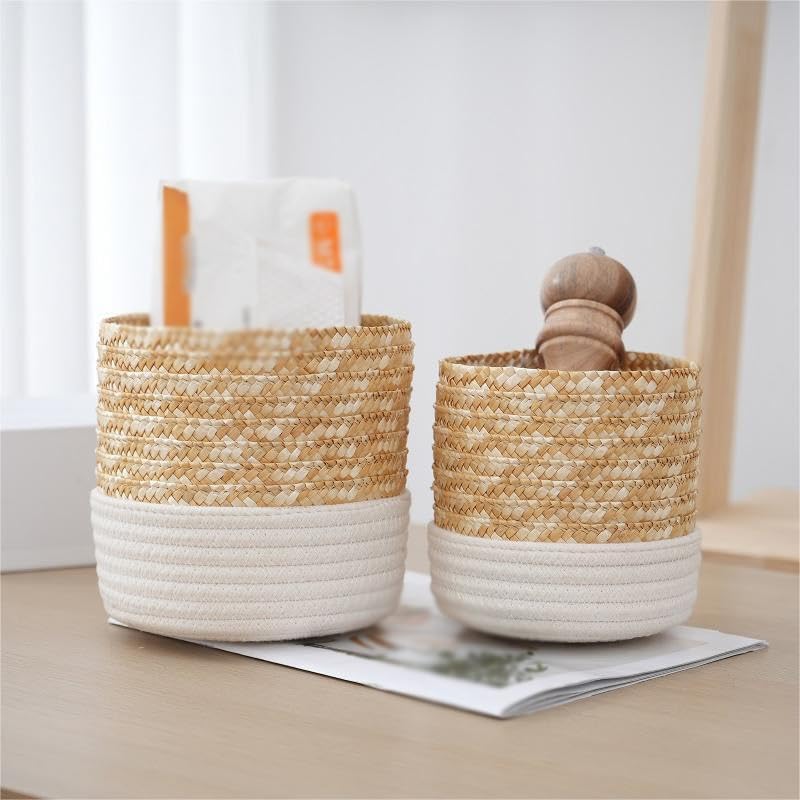 Panier de rangement divers de 14cm pour pinceaux et stylos - 4