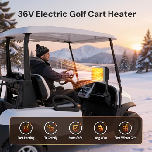 36V Electric Golf Cart Heater