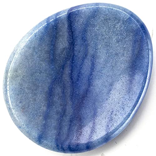 KALIFANO Blue Aventurine Worry Stone...