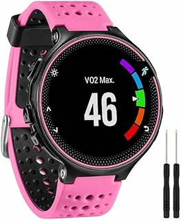 HWGO Pulseira de 13 cores para relógio Garmin Forerunner 235 para Garmin Forerunner 220/230/235/620/630/735XT/235Lite Acessório cinto