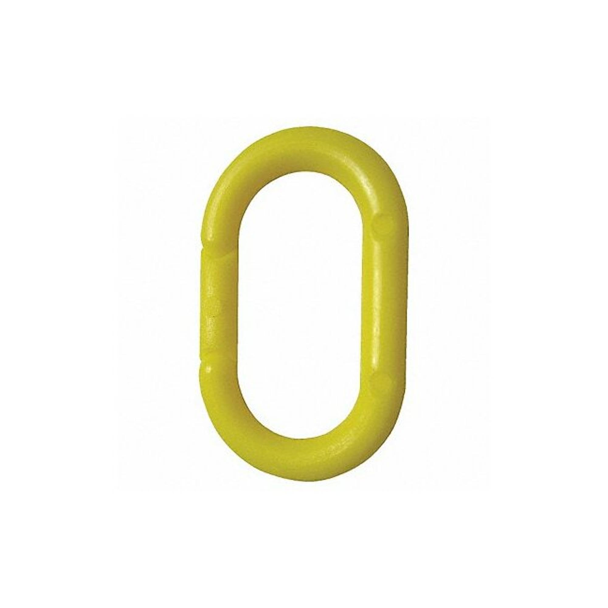 Chain Link, 2 in, Yellow, PE, PK36