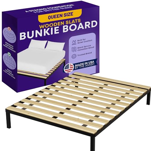 Greaton Wooden Queen Bed Slats, Support Under Mattress