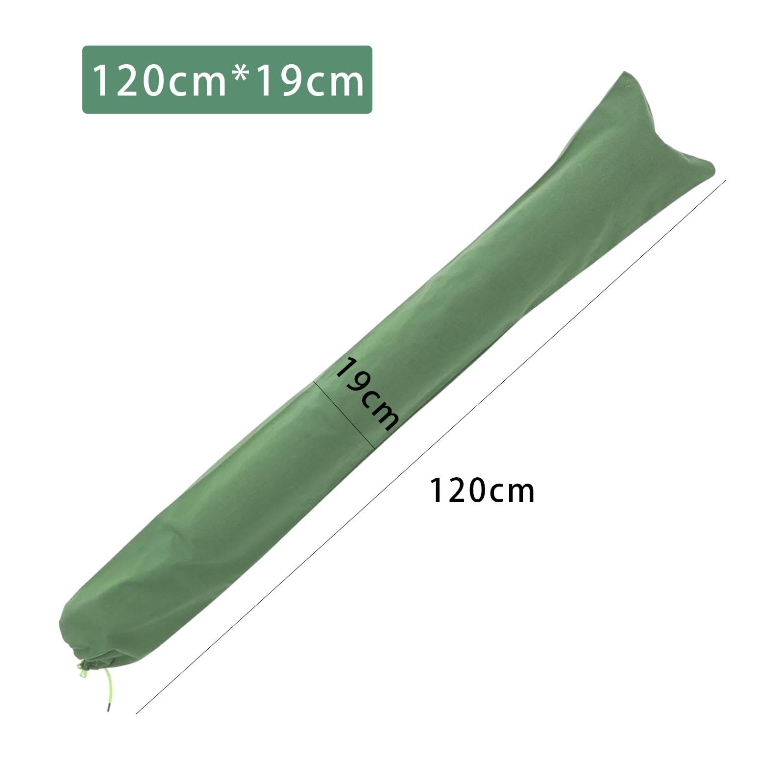 Baoblaze Barriera Anti Inondazione con Sacchi Senza Sabbia E Materiale Silicone Resistente con Fascia Elastica per Sigillatura Sicura Adatta a Garage E Passagg