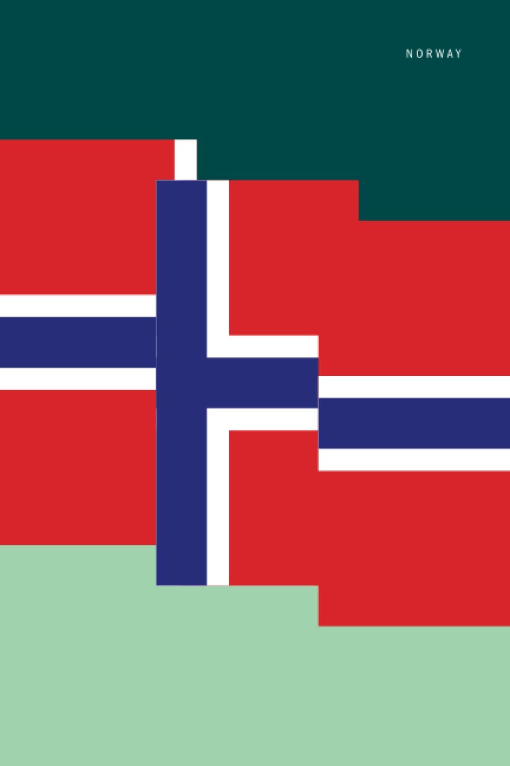 Norway: Norwegian Flag Notebook | Lined / Ruled Paper Journal / Notepad