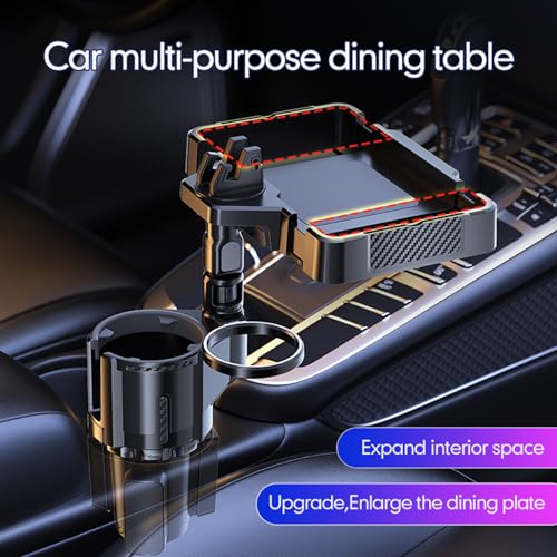 Portavasos Ajustable 4 en 1 para Auto HXBER miniatura 4