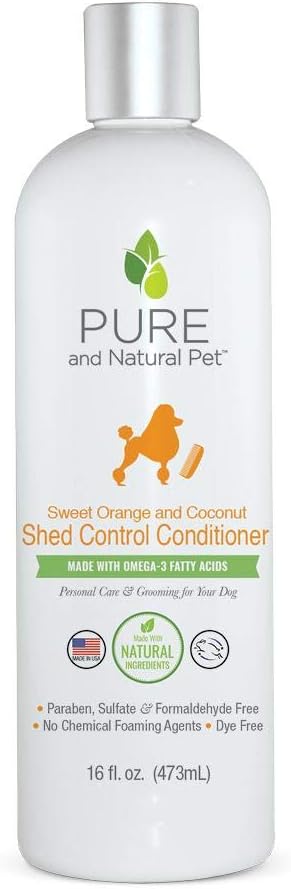 Pure and Natural Pet - Shed Control Conditioner Sweet Orange and Coconut 16 oz., PN224