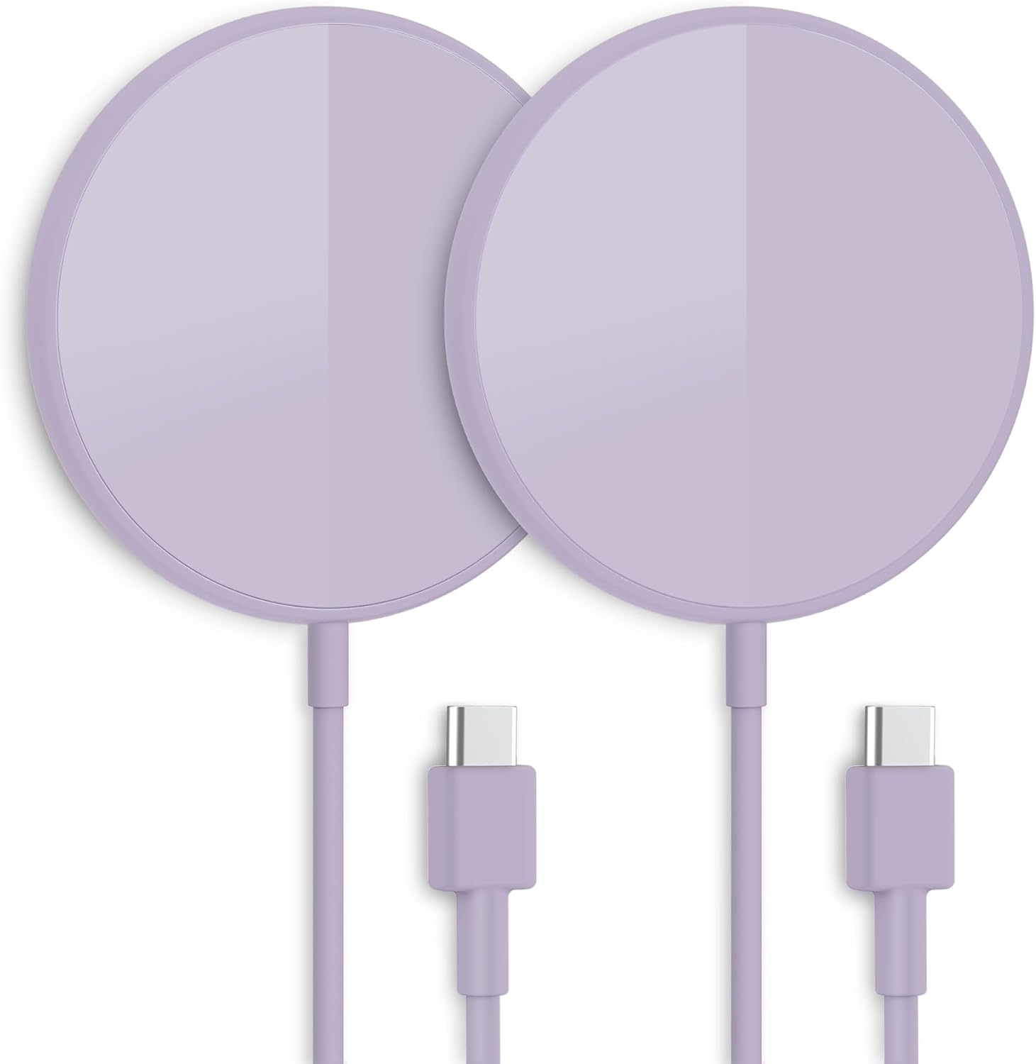 Magsafe Compatible Wireless Charging Pad 15W 2 Pack for iPhone 16/16 Plus/16 Pro/16 Pro Max/15/15 Plus/15 Pro/15 Pro Max/14/13/12 Series, Phone Wireless Charger Magsafe Compatible Wireless Charging Pad 15W 2 Pack for iPhone 16/16 Plus/16 Pro/16 Pro Max/15/15 Plus/15 Pro/15 Pro Max/14/13/12 Series, Phone Wireless Charger