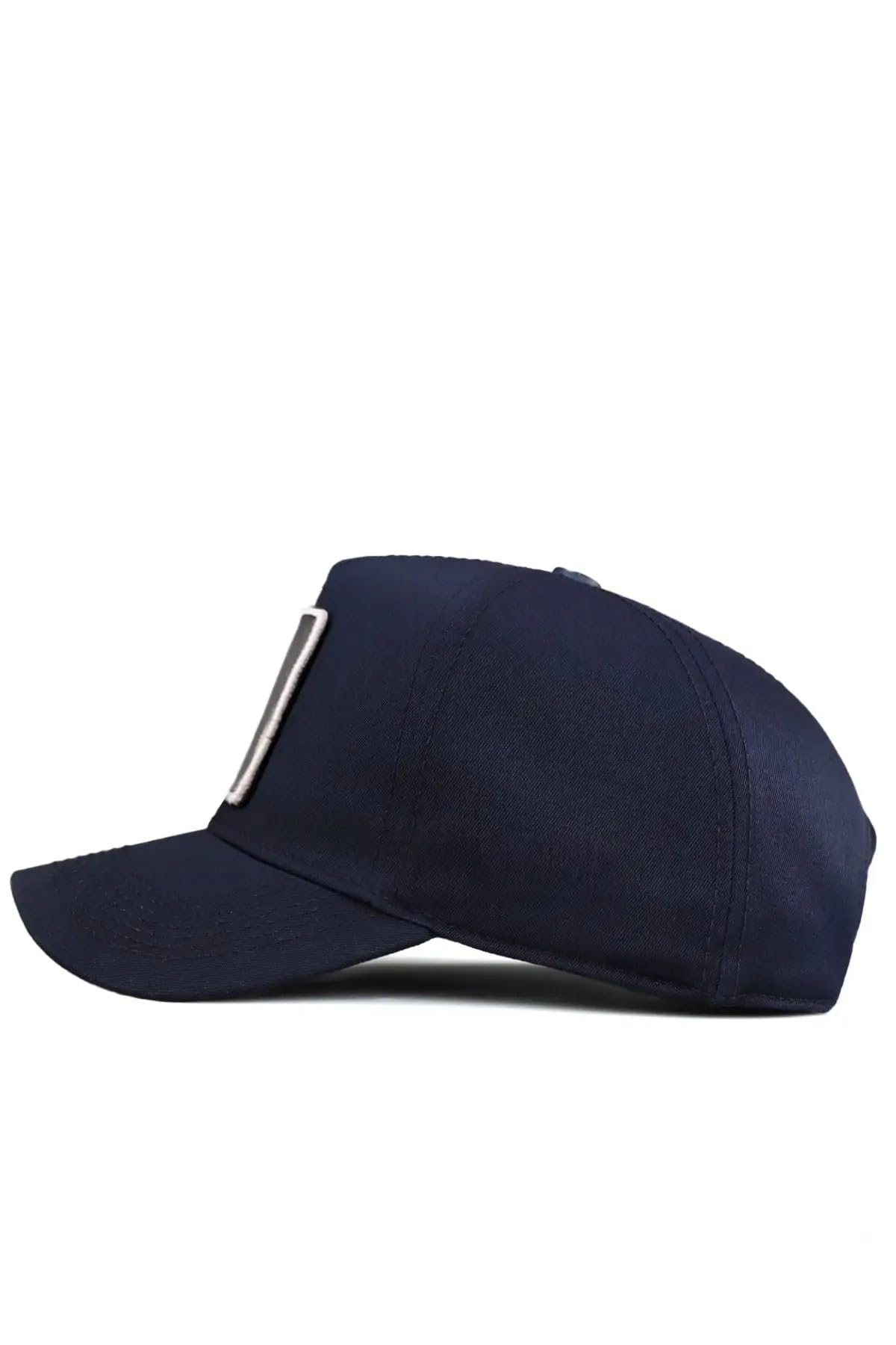 Gorra Azul Marino Béisbol - Gorra con Parche Intercambiable, Unisex, Talla Única
