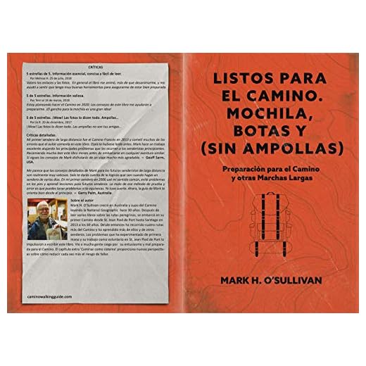 Listos para el Camino. Mochilas, Botas y (sin) Ampollas: Preparacion para el Camino y otras Marchas Largas (Spanish Edition)