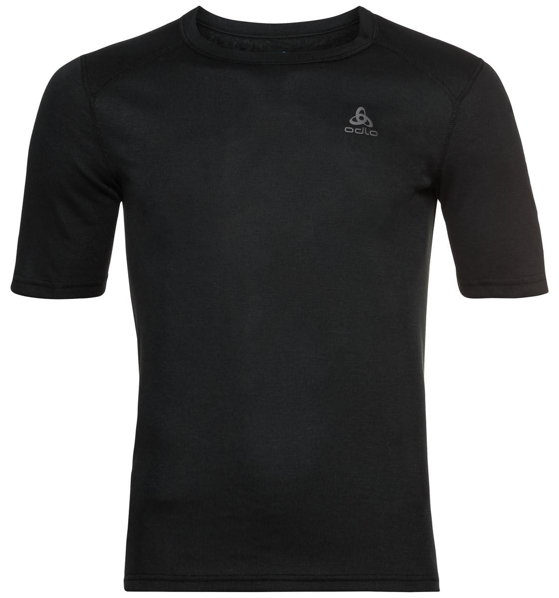 Odlo Men Functional Underwear Short Sleeve Shirt ACTIVE WARM ECO, black, XXL