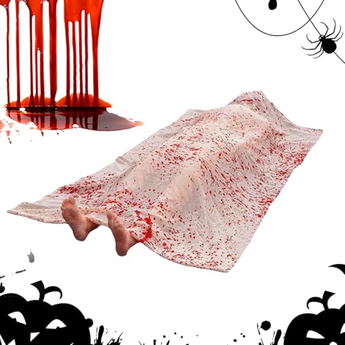 Dead body accessoire d'Halloween avec décoration de cadavre funéraire - 2