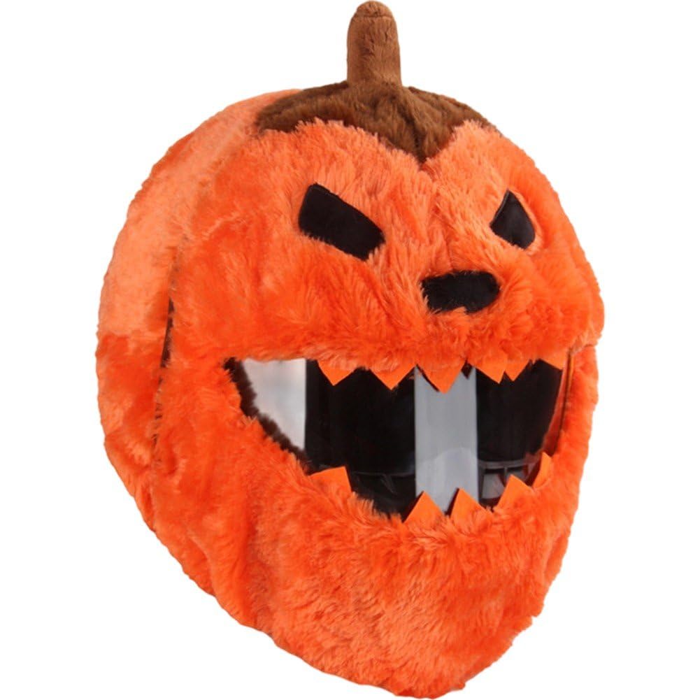 Fituenly Motorcycle Helmet Cover, Full Helmets Halloween Cap Cover Motorbike Funny Heeds Helmets Protective Cover Outdoor