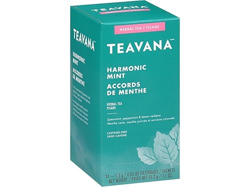 Teavana SBK13091 Harmonic Mint - Bolsas de té descafeinado, 24/caja