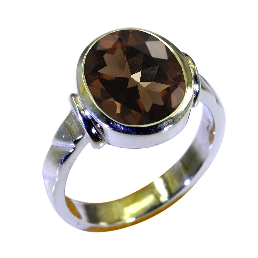 55Carat Choose Your Color Natural Gemstone Sterling Silver Statement Rings Oval Shape Handmade Sizes 5-12…