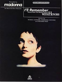Unknown Binding I'll Remember (from With Honors) - Madonna - Sheet Music Book