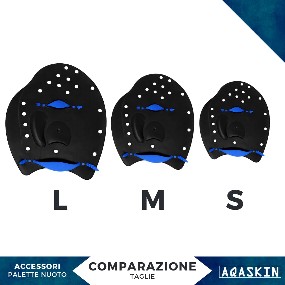 Palette Nuoto Allenamento Resistenti e Leggere – Piscina e Mare – Ideali per Adulti e Ragazzi – Unisex