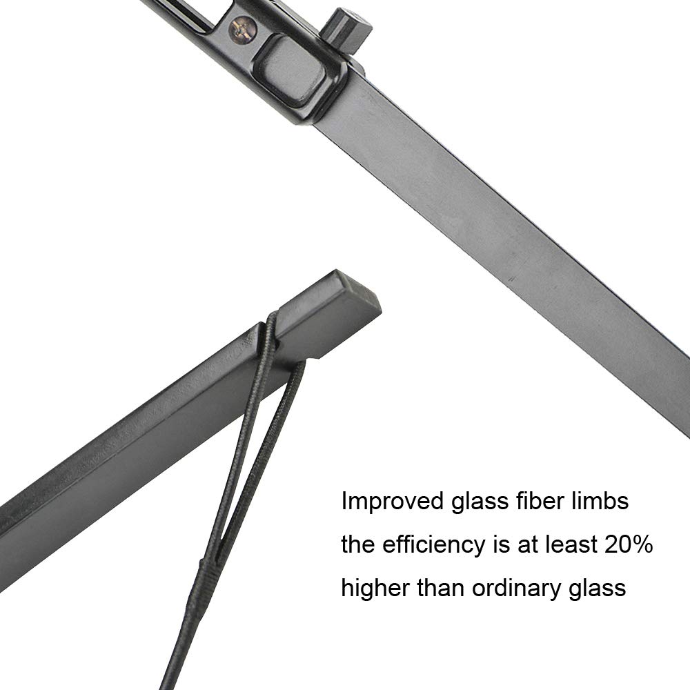 Arco Dritto Pieghevole Portatile per Tiro con l'arco Takedown Arco Ricurvo e Set di Frecce Longbow 35lbs 55lbs per Giovani Adulti Pratica di Tiro al Bersaglio