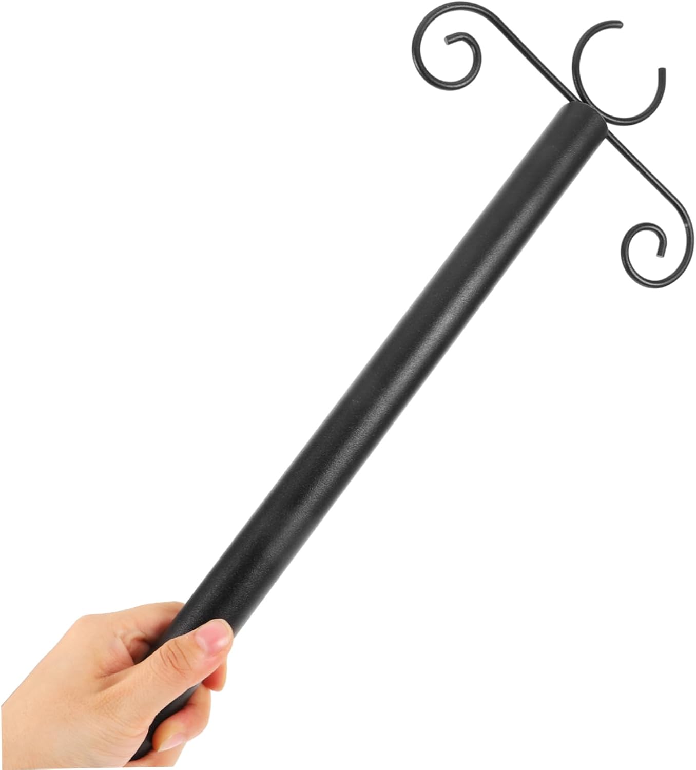 1set Outdoor String Light Support Poles Heavy Duty Hanging Rods for Bird Feeders and Garden Decor Sturdy and for Patios Decks and Fences