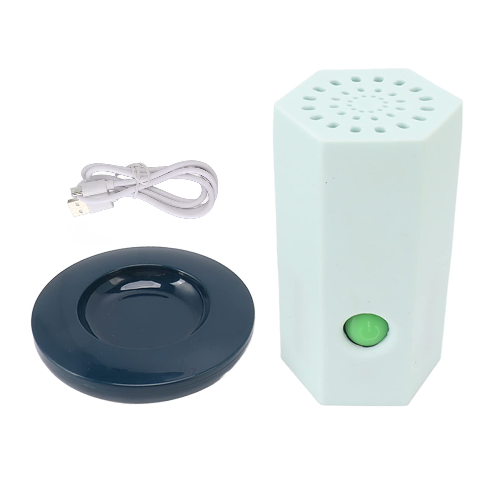 Wakects USB-Waschmaschinenreiniger, Kabelloser Silikagel-Waschmaschinenreiniger 5 V, 8 W mit Wiederaufladbarem 4400-mAh-Akku, Wasserdicht nach IPX7 für die Verwendung zu Hause, auf Reisen und in der