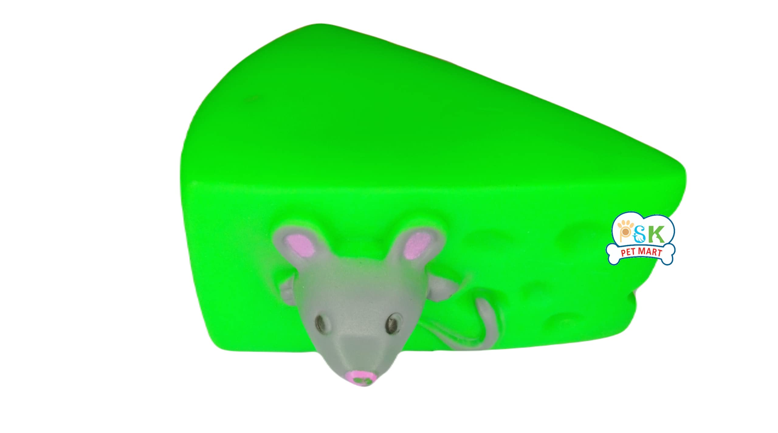 PSK PET MART Dog Toys, Teeth Cleaning Squeaky Chew Toys Dog Supplies Dog Toy Cheese Squeaky Pet Toys (Green) Colour May Very_1 Pcs (B0B7NMK2GG) Amazon Price History, Amazon Price Tracker