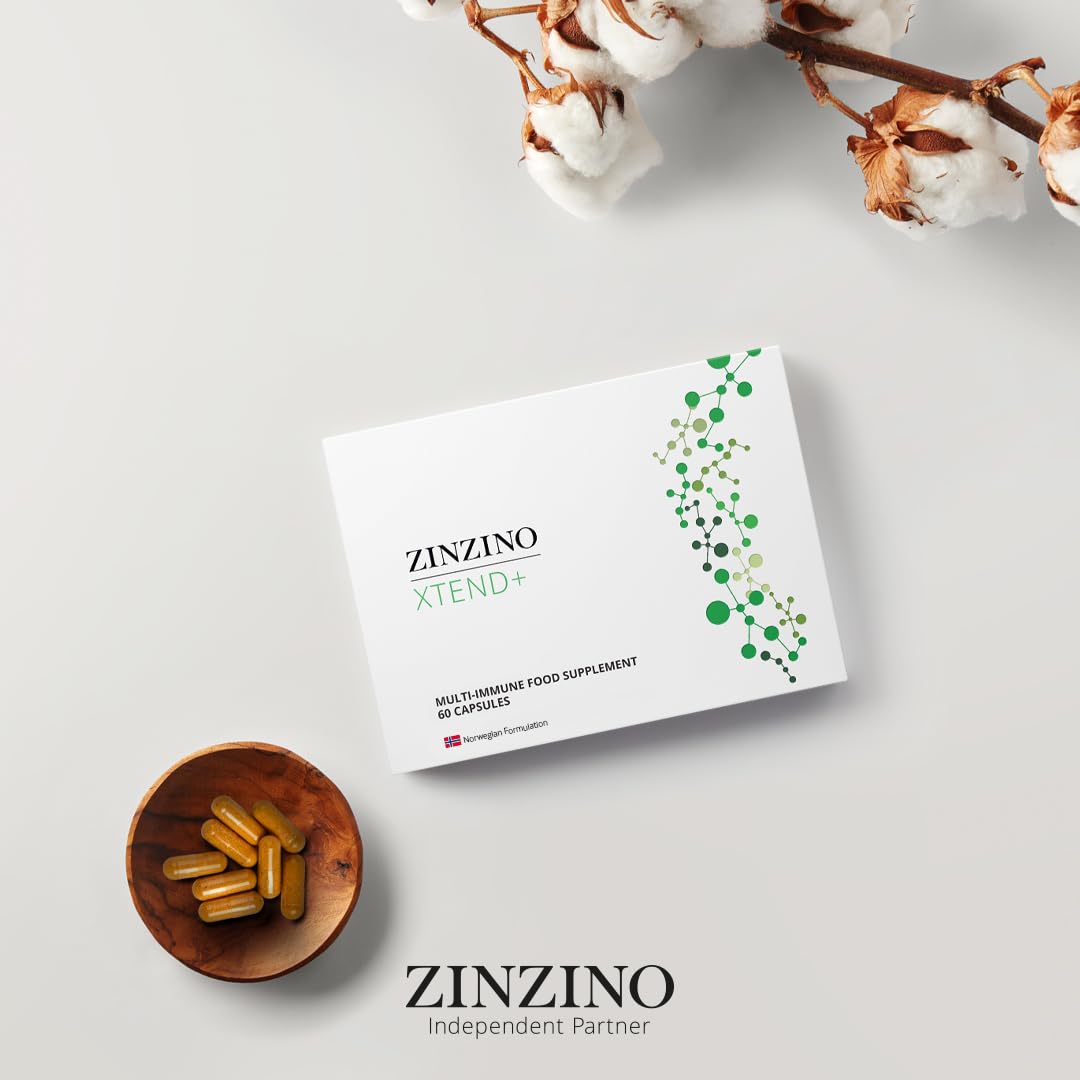 ZinZino Xtend+ Multivitamin-Komplex mit Q10, Polyphenolen & 60 Tabletten