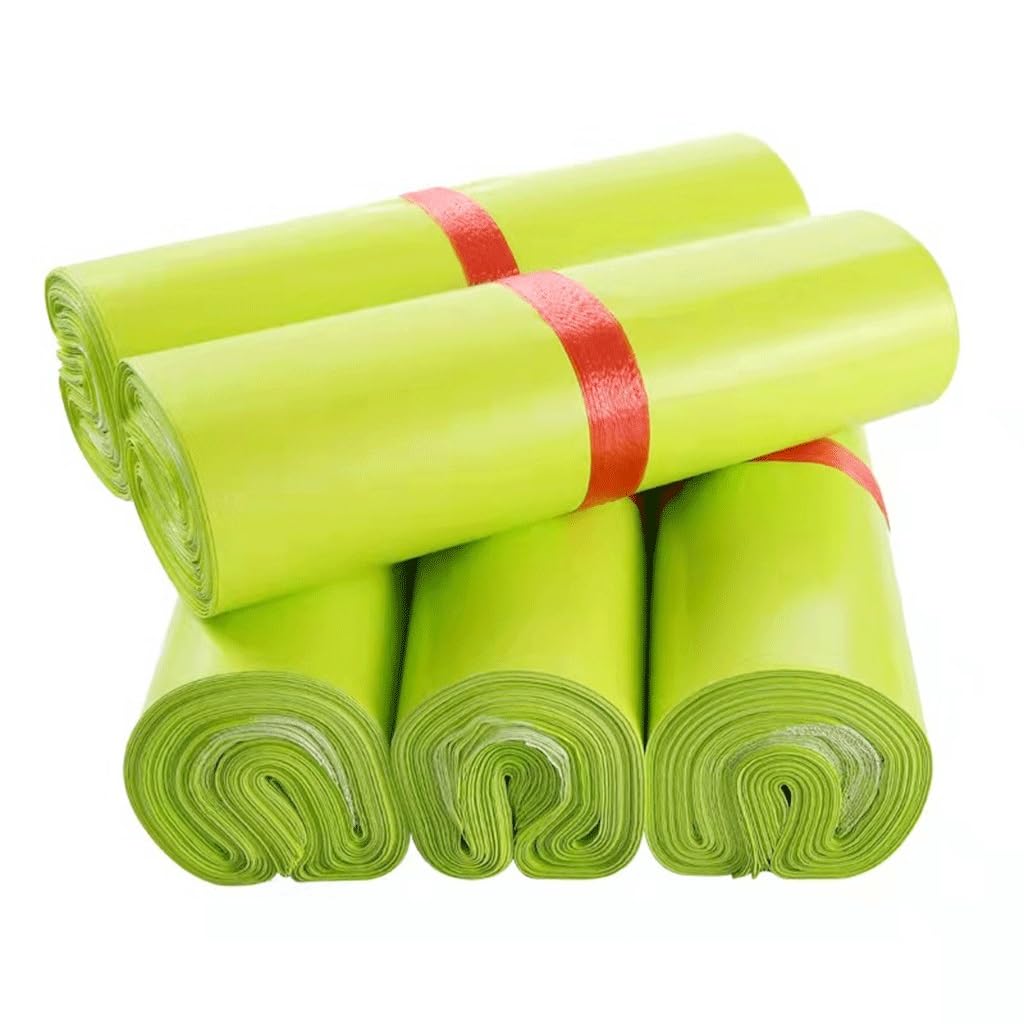 Sacchetti postali for corriere verde da 50 pezzi, buste for imballaggio for autosigillanti for trasporto in plastica