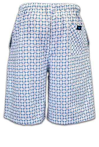 Men's Lounge Pajama Sleep Shorts/Woven Jam Dorm Shorts Drawstring & Pockets - 3 Pack4