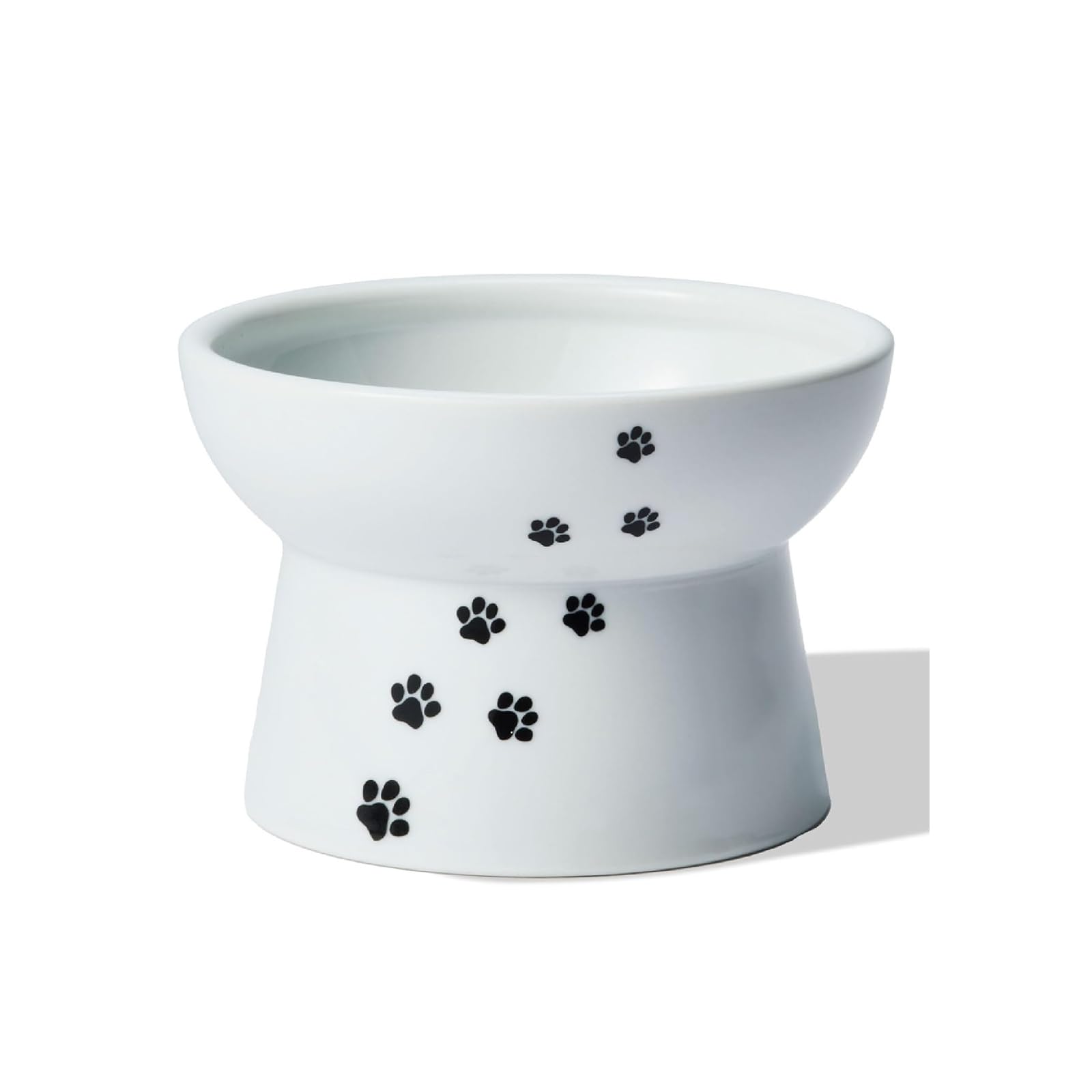 猫壱 ハッピーダイニング 脚付フードボウル レギュラー 猫柄 猫用 食器商品画像
