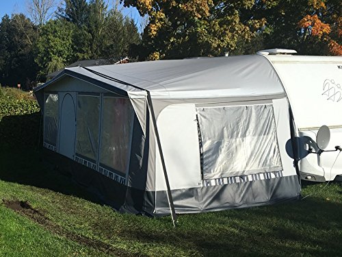 set da campeggio con 10 picchetti a vite da 300 mm, per il fissaggio della tenda