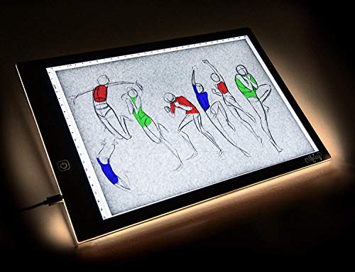 Flip Book Kit with Light Pad - A4 LED Light Box for Drawing and Tracing & 360 Sheets Animation Paper for Flip Books, A4 Flipbook Kit: Led LightBox/Light Tablet for Tracing, Flip Book Paper with Holes - Thumbnail 5