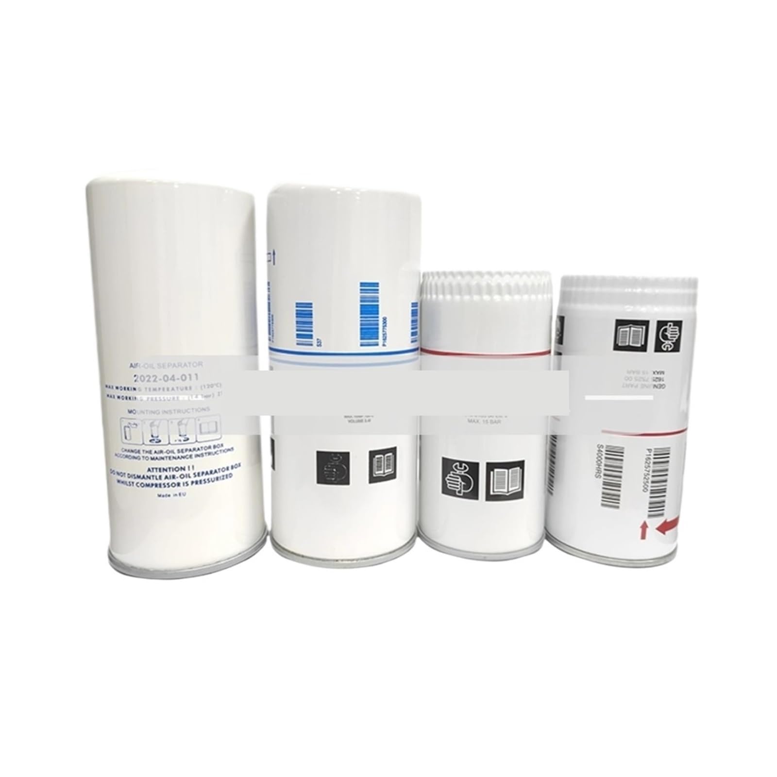 NACODLUL 1PCS 2903752501 2903783600 1625165622 1622783600 1614935200 Oil Filter Fit Air Compressor(1625165622)
