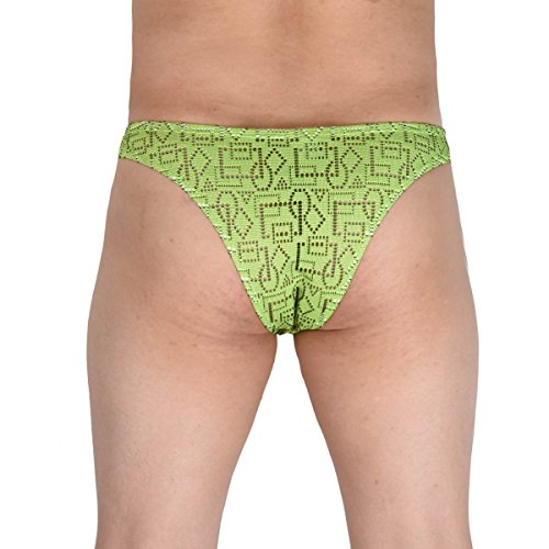 Men's Bikini Briefs Duotone Bulge Pouch Brief Underwear Mini Nightwear Guys Underpants3