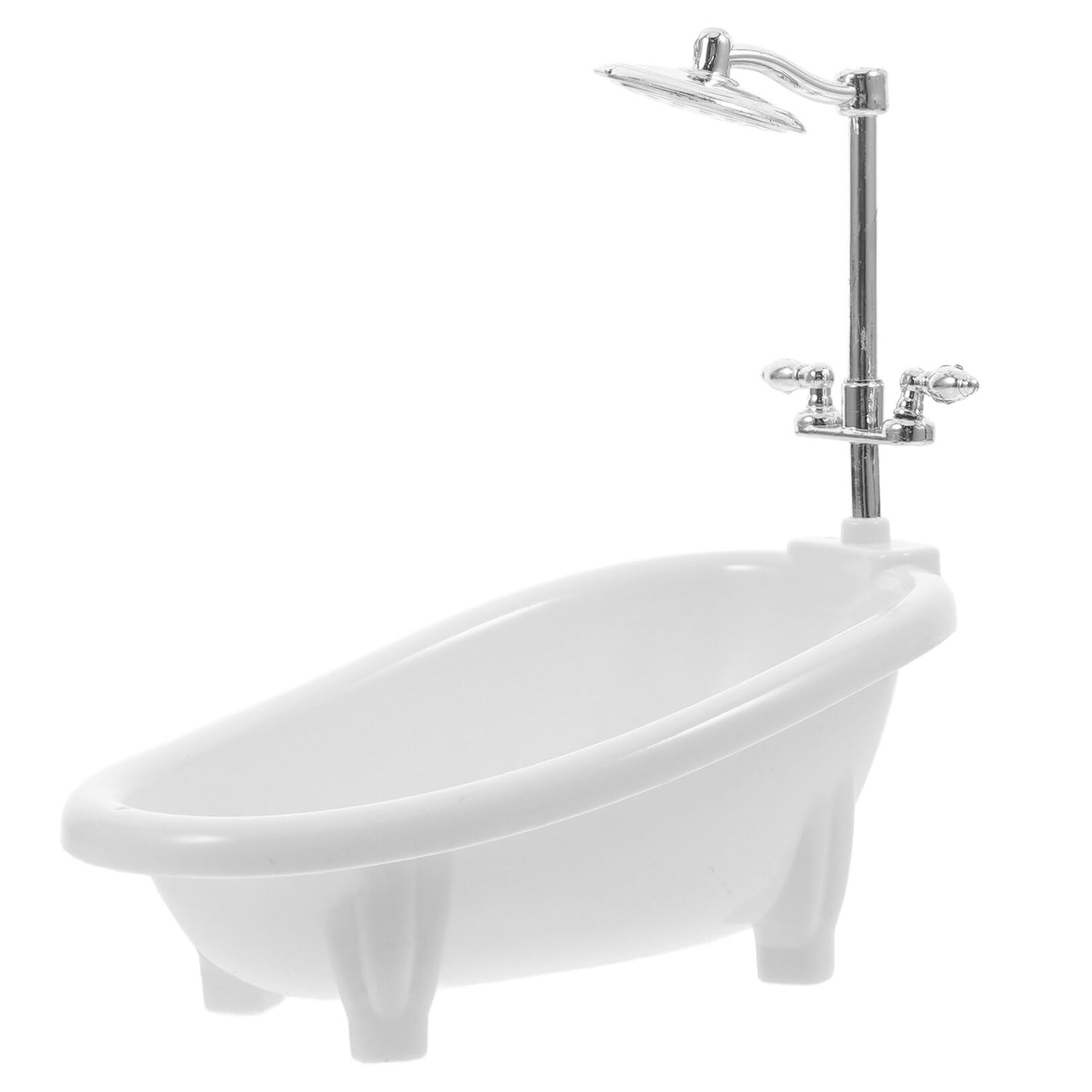 Amazon.com: VICASKY Mini Toy Bath Tub,1/12 Scale White Baby Doll Bathtub Clawfoot Bathtub with Shower Faucet Model Water Bath Toy for Doll House Bathroom Furniture : Toys & Games Amazon.com: VICASKY Mini Toy Bath Tub,1/12 Scale White Baby Doll Bathtub Clawfoot Bathtub with Shower Faucet Model Water Bath Toy for Doll House Bathroom Furniture : Toys & Games