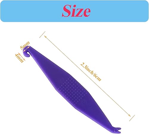 Miniatura 3 de Bandas elásticas de ortodoncia, paquete de 500 bandas de goma pequeñas de fuerza media, trenzas de pelo para rastas para arreglar el espacio de los