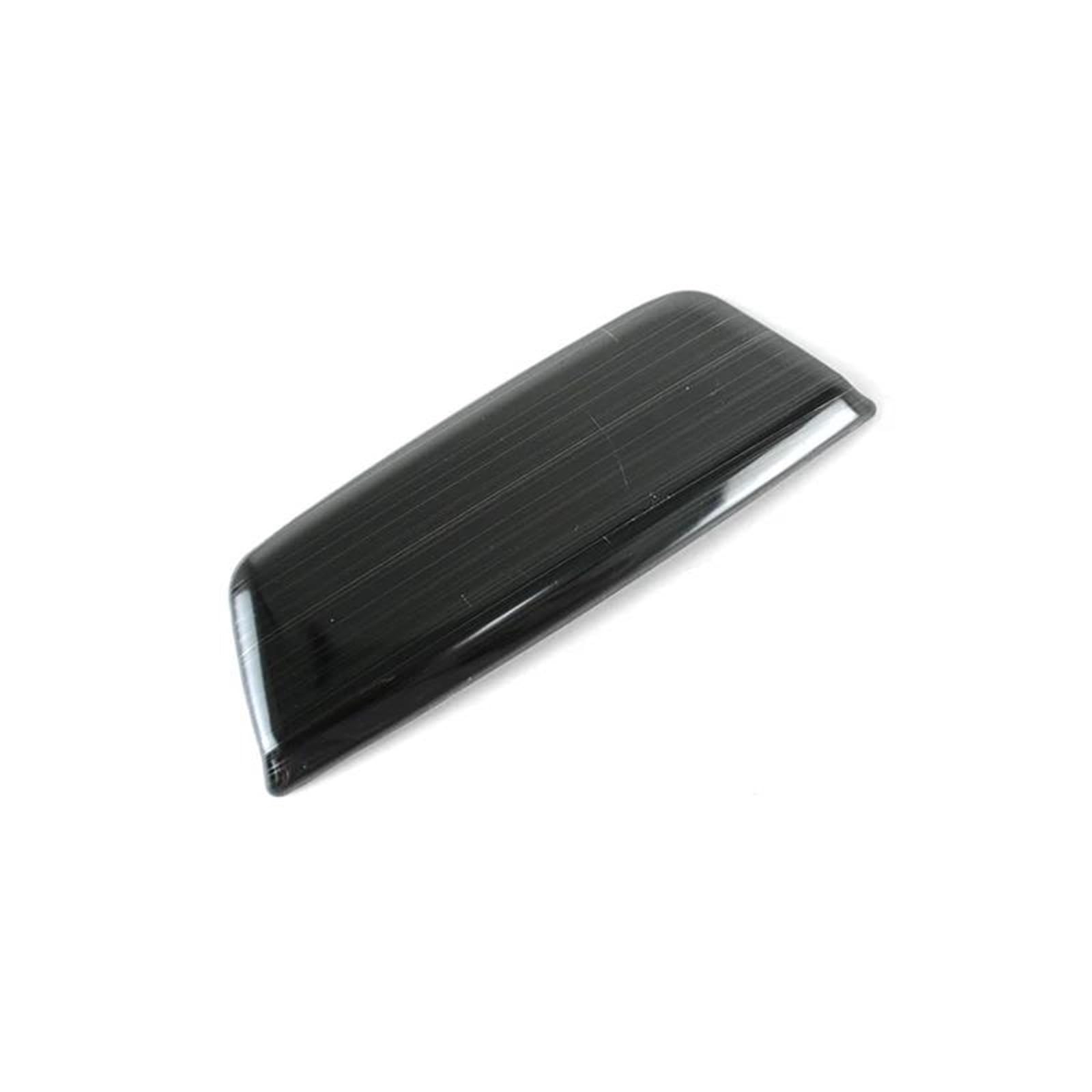 Noheeu Black Stainless Steel Center Console Armrest Box Button Decal Decoration Cover Trim For A6 C8 2019-2022 Car Styling Interior Waterproof