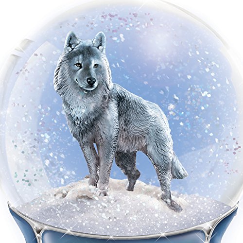 The Bradford Exchange Silver Scout Musical Glitter Globe From Eddie Lepage