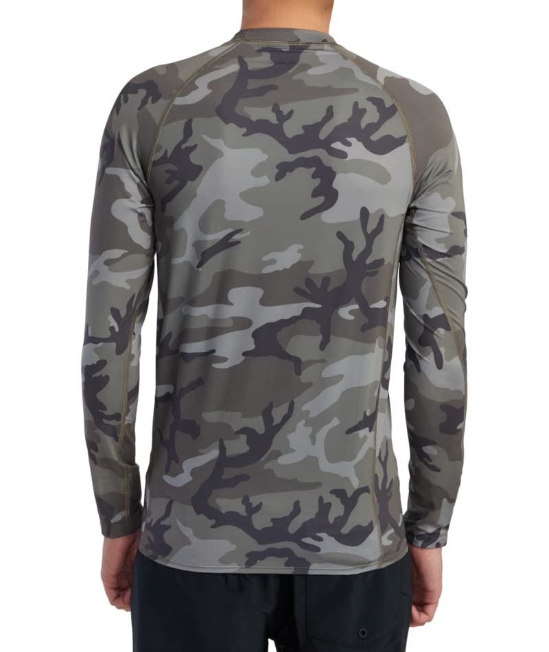RVCA Men's RVCA L/S Rashguard Camo Medium3