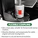 Wellenkupplung 12mm bis 12mm Wellen Flexible Kupplungskoppler Plum Klauenkupplung Aluminium für 3D-Drucker CNC-Maschine und Servostufenmotor (5 * 8mm)