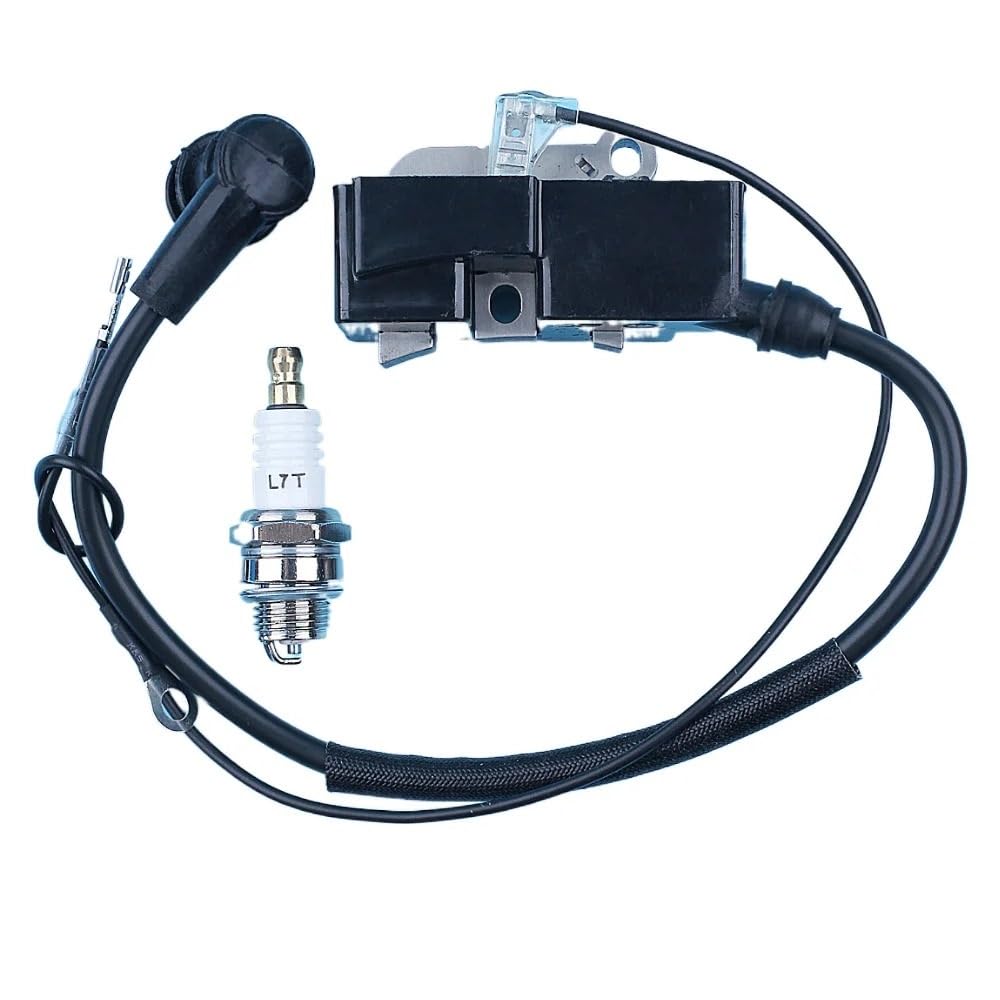 Bujía de bobina de encendido compatible con Husqvarna 385 390 XP 365 371 372 372XP # 503 96 24-06 pieza de motosierras